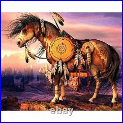 Diamond Painting Tribe Horse Beautiful Embroidery Designs House Wall Decorations