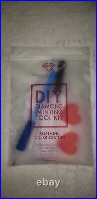 Diamond Painting from DAC withdiamond storage containers. Mandie Manzano Zuzu Love
