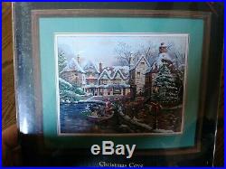 Dimensions 1996 The Gold Collection CHRISTMAS COVE Counted Cross Stitch Kit 8494