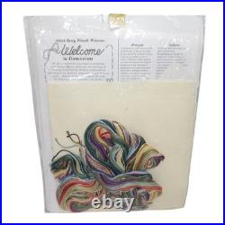 Dimensions 35028 Berry Wreath Welcome Counted Cross Stitch Kit Martha Edwards