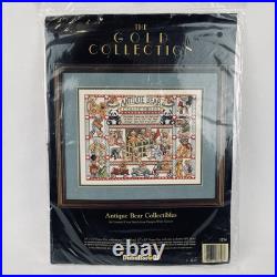 Dimensions Antique Bear Collectibles The Gold Collection 1993 Cross Stitch Kit Dimensions Antique Bear Collectibles The Gold Collection 1993 Cross Stitch Kit