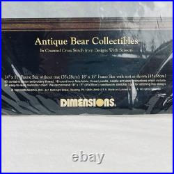 Dimensions Antique Bear Collectibles The Gold Collection 1993 Cross Stitch Kit Dimensions Antique Bear Collectibles The Gold Collection 1993 Cross Stitch Kit