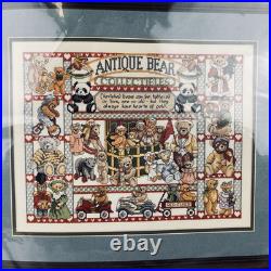 Dimensions Antique Bear Collectibles The Gold Collection 1993 Cross Stitch Kit Dimensions Antique Bear Collectibles The Gold Collection 1993 Cross Stitch Kit