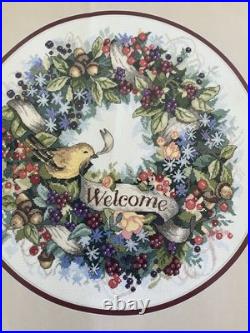 Dimensions Berry Wreath Welcome Counted Cross Stitch Kit 35028 2000