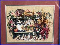 Dimensions Charming Shelf Needlepoint Kit 2496 Marilyn Simandle 2001 Sealed HTF