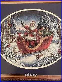 Dimensions Christmas Counted Cross Stitch GOLD Collection Santa's Sleigh #8664