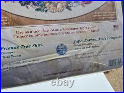 Dimensions Christmas Counted Cross Stitch Tree Skirt Kit Frisky Friends New Cats Dimensions Christmas Counted Cross Stitch Tree Skirt Kit Frisky Friends New Cats