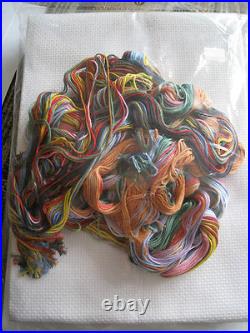 Dimensions Christmas Counted Cross Tree Skirt Craft Kit, GINGERBREAD LAND, 8670,45