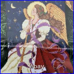 Dimensions Christmas Needlepoint 16 Stocking Kit ANGEL OF TIDINGS Open Package Dimensions Christmas Needlepoint 16 Stocking Kit ANGEL OF TIDINGS Open Package