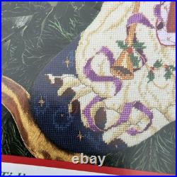 Dimensions Christmas Needlepoint 16 Stocking Kit ANGEL OF TIDINGS Open Package Dimensions Christmas Needlepoint 16 Stocking Kit ANGEL OF TIDINGS Open Package