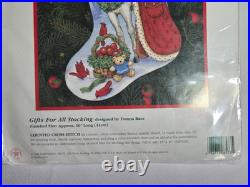 Dimensions Christmas Santa Counted Cross Stitch Gifts For All Stocking Kit, 8573
