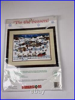 Dimensions Christmas Tis The Season Counted Cross Stitch Kit