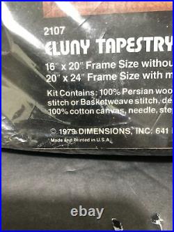 Dimensions Cluny Tapestry Needlepoint Kit Timothy Glenn #2107 1979
