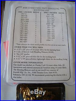 Dimensions Counted Cross Stocking CHARTS CHARMS Kit, CHRISTMAS PAST, Wysocki, 8516