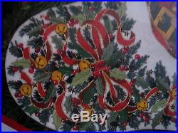 Dimensions Crewel Stitchery Christmas Stocking KIT, HOLLY SANTA, 8089, Marker, 16