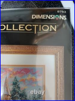 Dimensions Cross Stitch Kit Holiday Village #8783 By Nicky Boehme Two Of Two