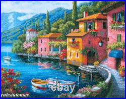 Dimensions Cross Stitch Kit Lakeside Village