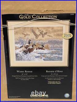 Dimensions Cross Stitch Kit Winter Retreat
