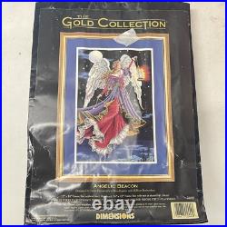 Dimensions GOLD COLLECTION ANGELIC BEACON 2449 Cross Stitch Kit OPEN COMPLETE Dimensions GOLD COLLECTION ANGELIC BEACON 2449 Cross Stitch Kit OPEN COMPLETE