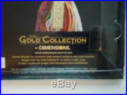 Dimensions GOLD COLLECTION Kit 35141 SCARLET WIZARD Rare Factory Sealed MIP