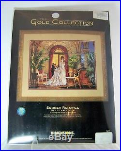 Dimensions GOLD COLLECTION Needlepoint Kit #2493 SUMMER ROMANCE by Alan Maley
