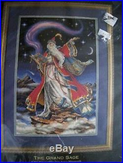 Dimensions GOLD COLLECTION Needlepoint PICTURE Kit, THE GRAND SAGE, 2459, Wizard