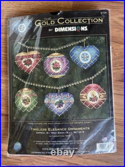 Dimensions GOLD COLLECTION Ornament Kit TIMELESS ELEGANCE 8706