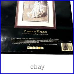 Dimensions GOLD Collection Portrait of Elegance Counted Cross Stitch Kit 3767