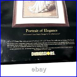 Dimensions GOLD Collection Portrait of Elegance Counted Cross Stitch Kit 3767