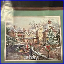 Dimensions GOLD Cross Stitch KIT CHRISTMAS COVE Valente 8494 USA 1996 Scene
