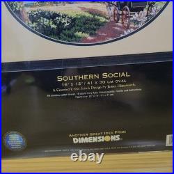 Dimensions GOLD Cross Stitch Kit SOUTHERN SOCIAL #35010 by James Himsworth USA