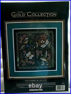Dimensions Gold 3824 Finery of Nature Counted Cross Stitch Kit New Sealed