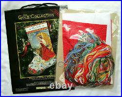 Dimensions Gold Angel of Divinity Stocking Counted Cross Stitch Kit