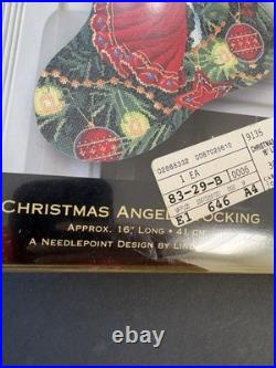 Dimensions Gold Christmas Angel Stocking Cross Stitch Kit Open Not Started 9135