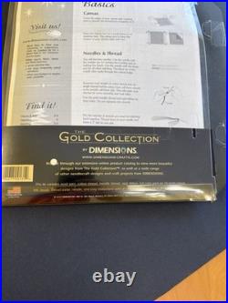 Dimensions Gold Christmas Angel Stocking Cross Stitch Kit Open Not Started 9135