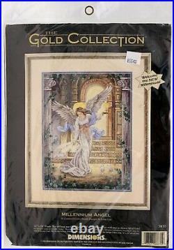 Dimensions Gold Collection 1998 Millennium Angel Counted Cross Stitch Kit 3870