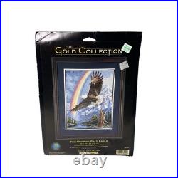 Dimensions Gold Collection #35020 The Promise Bald Eagle Cross Stitch Kit NEW