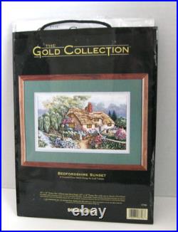 Dimensions Gold Collection 3796 Bedfordshire Sunset Counted Cross Stitch Kit New Dimensions Gold Collection 3796 Bedfordshire Sunset Counted Cross Stitch Kit New