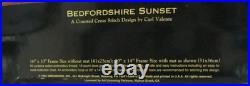 Dimensions Gold Collection 3796 Bedfordshire Sunset Counted Cross Stitch Kit New