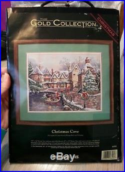 Dimensions Gold Collection #8494 Christmas Cove Counted Cross Stitch Kit