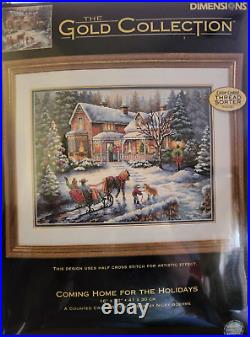 Dimensions Gold Collection 8733 COMING HOME FOR THE HOLIDAYS Sealed