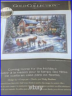 Dimensions Gold Collection 8733 COMING HOME FOR THE HOLIDAYS Sealed