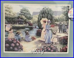 Dimensions Gold Collection A Stroll in the Park Counted Cross Stitch Kit #35021a