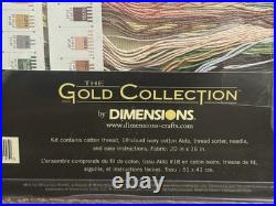 Dimensions Gold Collection A Stroll in the Park Counted Cross Stitch Kit #35021a