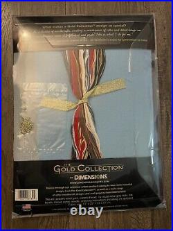 Dimensions Gold Collection ALL HEARTS COME HOME Christmas Stocking Kit 8739 NEW