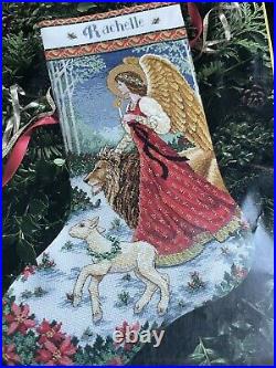 Dimensions Gold Collection ANGEL OF DIVINITY CCS Christmas Stocking Kit 8478