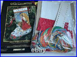 Dimensions Gold Collection ANGEL OF DIVINITY CCS Christmas Stocking Kit 8478