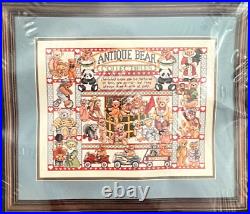 Dimensions Gold Collection ANTIQUE BEAR COLLECTIBLES 1993 Cross Stitch Kit #3756