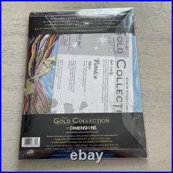 Dimensions Gold Collection All Hearts Come Home stocking cross stitch kit new