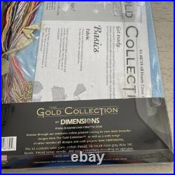 Dimensions Gold Collection All Hearts Come Home stocking cross stitch kit new